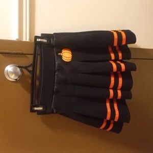 Spirit Halloween Pleated Pumpkin Skirt